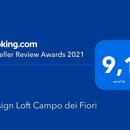 Design Loft Campo Dei Fiori Apartment Rome Luaran gambar